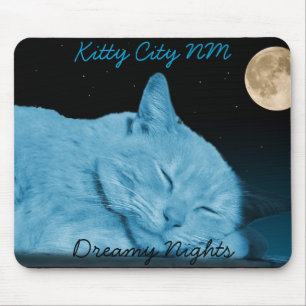 2, träumerische Nächte, Miezekatze-Stadt Nanomet Mousepad