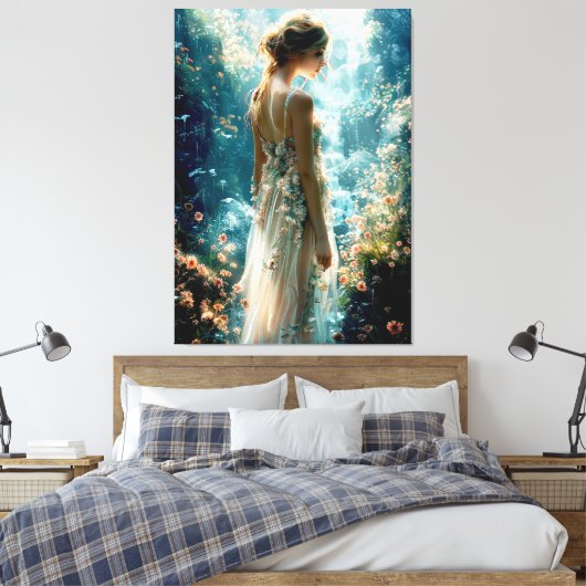 #2 Traumwelt  Leinwanddruck (Insitu (Schlafzimmer))