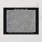 2. UFO Petroglyph im Todestal Postkarte (Vorderseite)