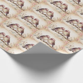 2 Umhüllungspapier für Hübsche Vögel Geschenkpapier (Ecke)