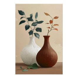 2 Vases Poster