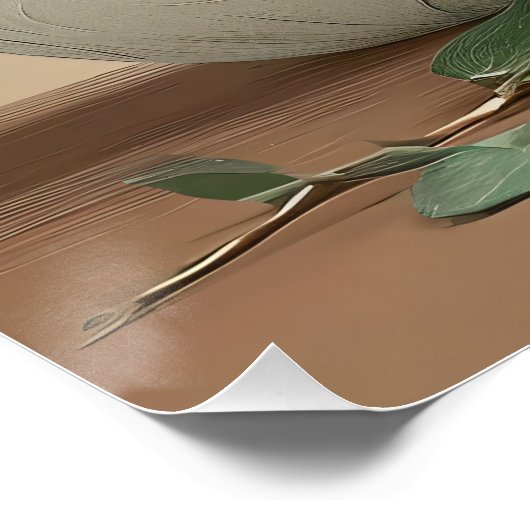 2 Vases Poster (Ecke)