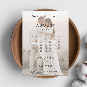 2 verblassende Fotos Et-Zeichen Kalender Hochzeit Save The Date