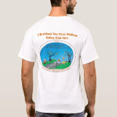 2 versah laufen gelassenes/Verein der Hudson-Tal T-Shirt (Rückseite)