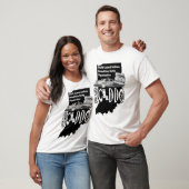 2 versahen T - Shirt mit Seiten (Unisex)