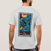 2 versahen T-Shirt mit Seiten (Rückseite)