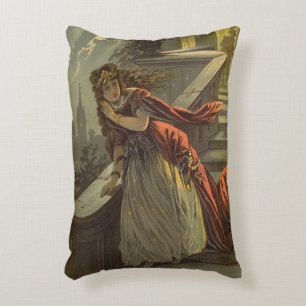 2 verschiedene Vintage Viktorianische Fairy Tales Dekokissen