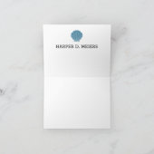 2. Version Muschel Beach Notecard (Innenseite)