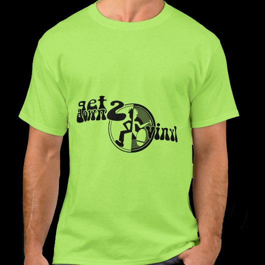 2 Vinyl funky Clubgreen black tee herunterfahren