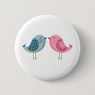 2 Vögel Button