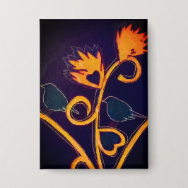 2 Vögel lieben Button