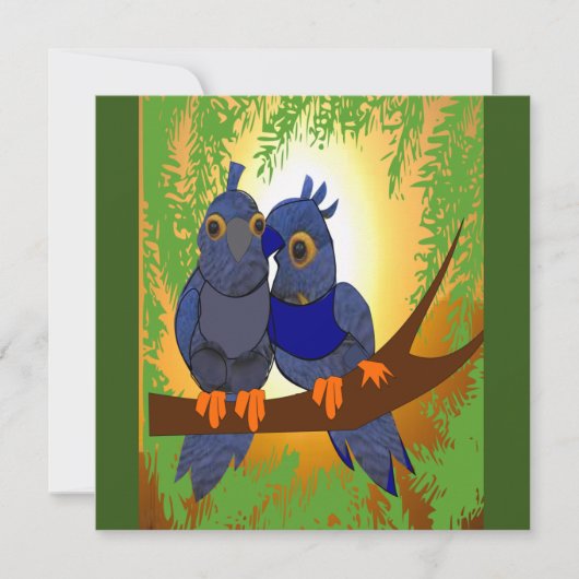 2 Vögel Puzzle (Vorderseite)