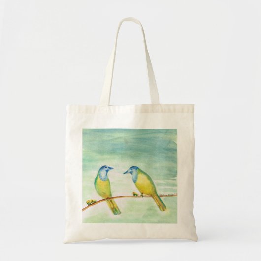 2 Vögel Tragetasche (Vorne)