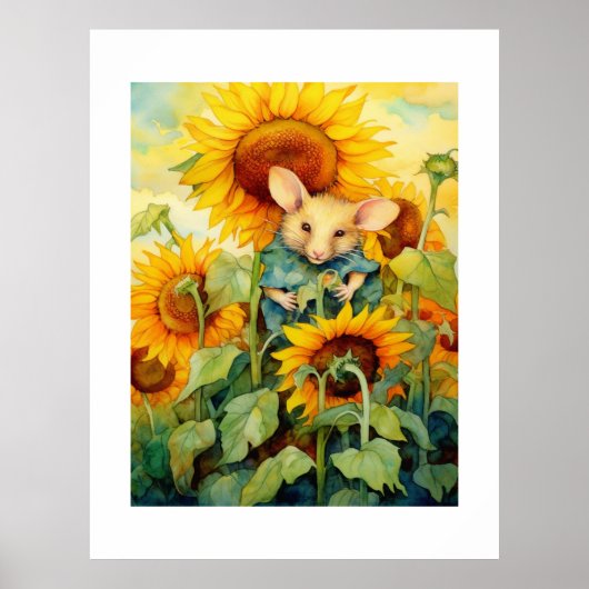 2 von 17 Sonnenblumengarten Miceville Poster (Vorne)