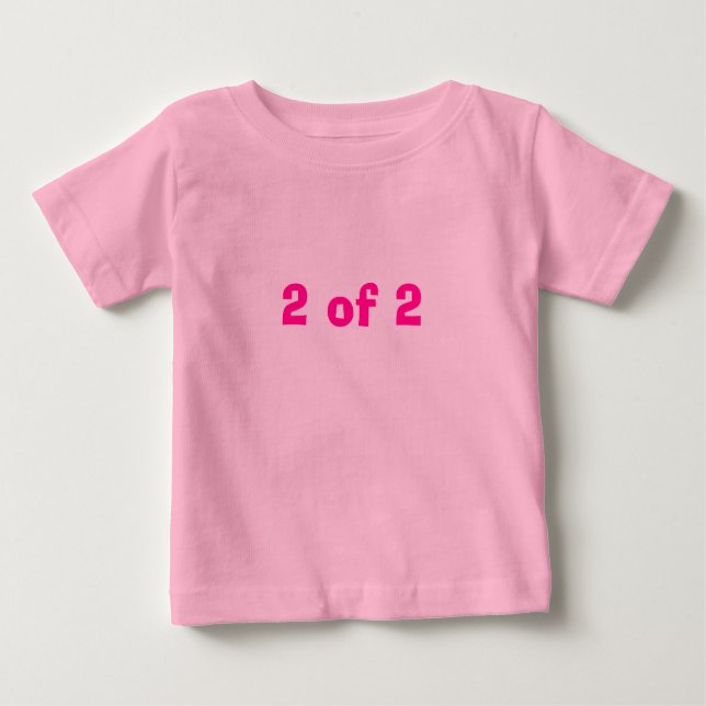 2 von 2 baby t-shirt (Vorderseite)