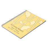 2 Wählen Sie Hintergrundfarbe-Gästebuch Notizblock (Linke Seite)