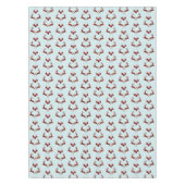 2 Weihnachten Hirsch Springen Rustikaler Stil Tischdecke (Vorderseite)
