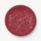 2. Weihnachtsfeiertag 7" Teller (Vorderseite)