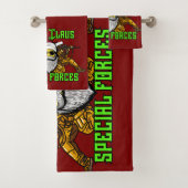 2. Weihnachtsmann, Spezialeinheiten, Armee Badhandtuch Set (Insitu)