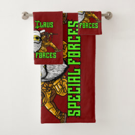 2. Weihnachtsmann, Spezialeinheiten, Armee Badhandtuch Set