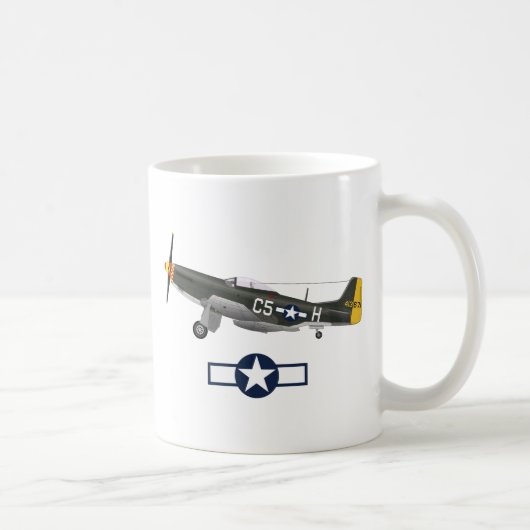 2. Weltkrieg: Amerikanische Flugzeuge Kaffeetasse (Rechts)