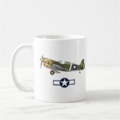 2. Weltkrieg: Amerikanische Flugzeuge Kaffeetasse (Links)