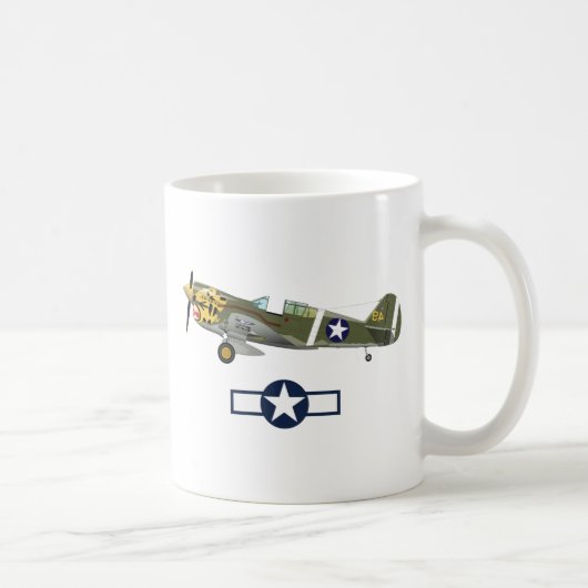2. Weltkrieg: Amerikanische Flugzeuge Kaffeetasse (Rechts)