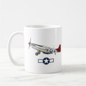 2. Weltkrieg: Amerikanische Flugzeuge Kaffeetasse (Links)