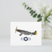 2. Weltkrieg: Amerikanische Flugzeuge Postkarte (Stehend Vorderseite)