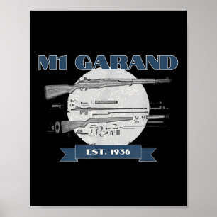2. Weltkrieg Bekleidung M1 Garand - Erwachsene, Poster