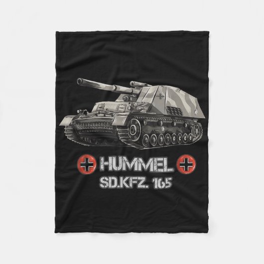 2. Weltkrieg: Deutsche, selbstfahrende Artillerie Fleecedecke (Vorderseite)