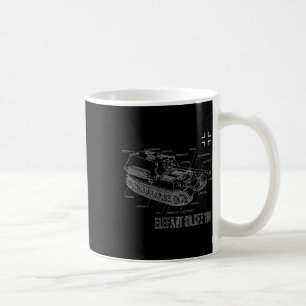 2. Weltkrieg: Deutscher Anti-Tank-Destroyer Elefan Kaffeetasse