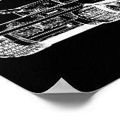 2. Weltkrieg ein deutscher Tank Tiger I A Panzerka Poster (Ecke)
