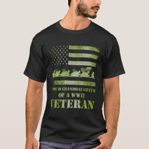 2. Weltkrieg II 80. Jubiläum Proud Granddaughte T-Shirt