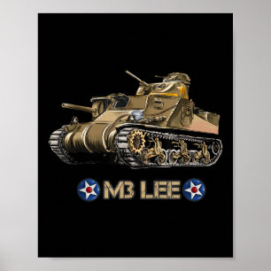 2. Weltkrieg Lee des amerikanischen Mittelstands M Poster