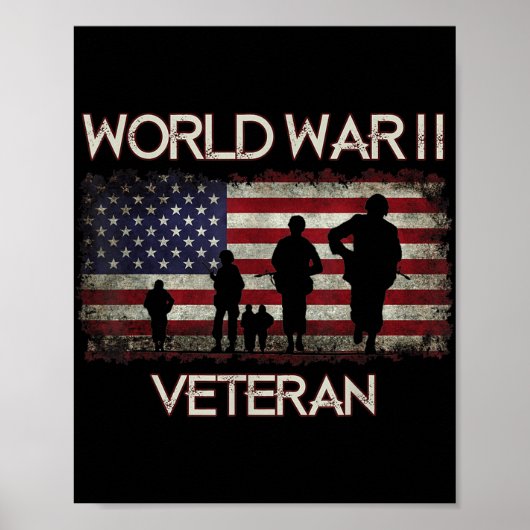 2. Weltkrieg Veteran S Poster (Vorne)