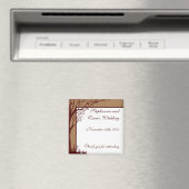 2"x2" Ankündigung Magnet Autumn Tree (In Situ (Geschirrspüler))