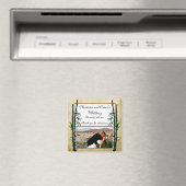 2"x2"-Ankündigung Magnet Geisha (In Situ (Geschirrspüler))
