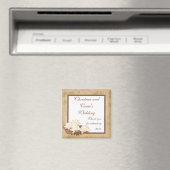 2"x2"-Ankündigung Magnet-Orientale-Blume Magnet (In Situ (Geschirrspüler))