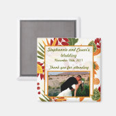 2"x2" Ankündigungs-Magnet-Fall-Foliage-Blätter Magnet (Vorderseite/Rückseite)