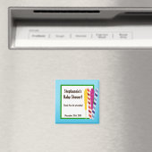 2"x2" Gefallen an Magnet Candy Land Ice Creme Suck (In Situ (Geschirrspüler))