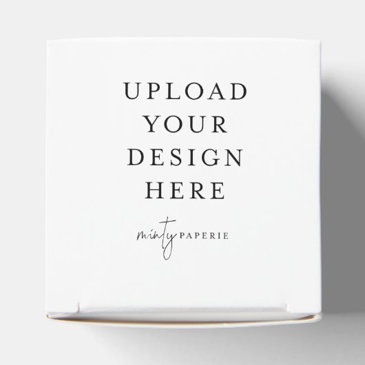 2"x2" Klassische Gefälligkeitsbox, Tu es selbst Geschenkschachtel (Oben)