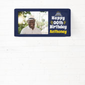 2’ x 1’ Happy Birthday Any Year Foto Banner (InSitu)