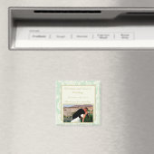 2"x 2" Ankündigung Magnet Damask Paris (In Situ (Geschirrspüler))