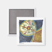 2 x 2 Magnet - 5-13-2020 (Vorderseite/Rückseite)