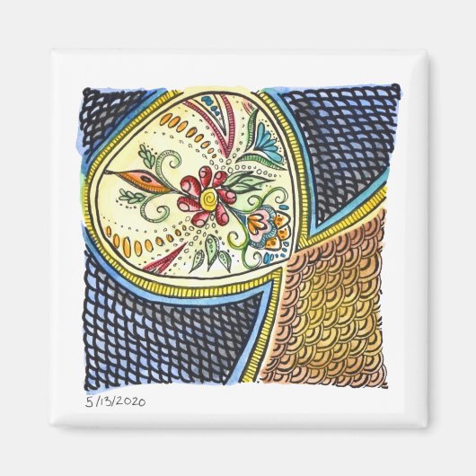 2 x 2 Magnet - 5-13-2020 (Vorne)