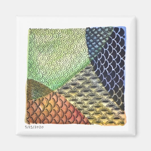 2 x 2 Magnet - 5-25-2020 (Vorne)