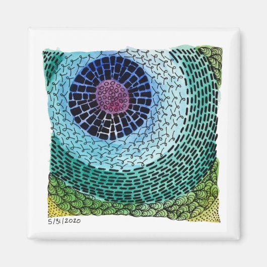 2 x 2 Magnet - 5-31-2020 (Vorne)