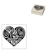 2" x 2" Stempel - Herz (Stempel)