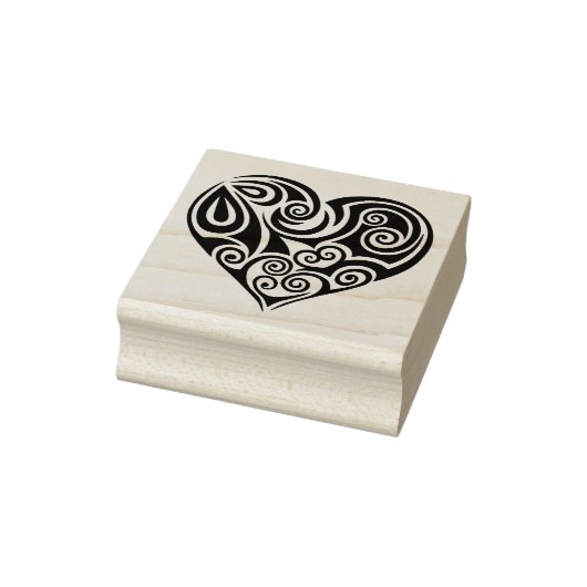 2" x 2" Stempel - Herz (Stempel)
